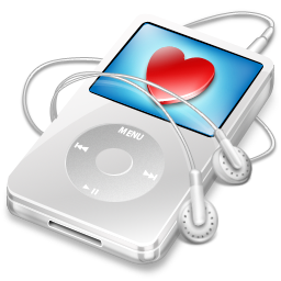 iPod Video White Apple Icon 256x256 png